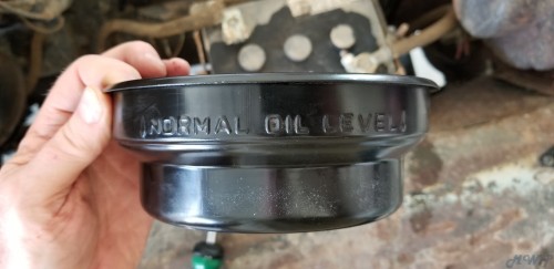 Air filter pan normal